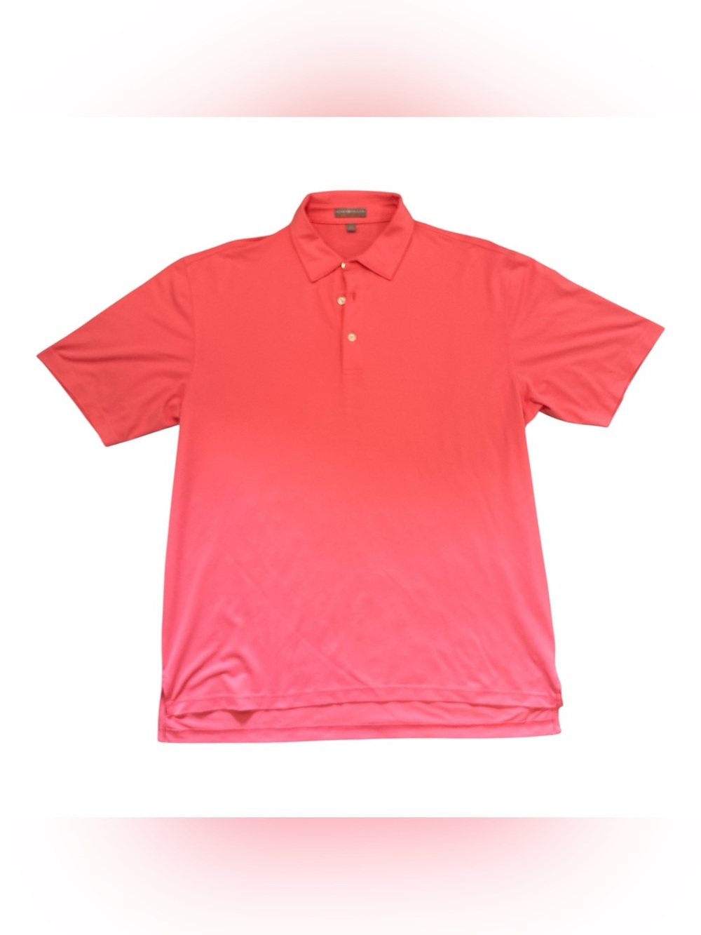 Peter Millar Summer Comfort Polo Shirt Men’s XL Pink Performance Golf Casual